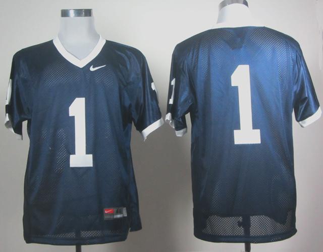 Penn State Nittany Lions No.1 Fan Navy Blue College Football NCAA Jersey