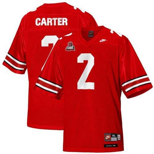 Ohio State Buckeyes #2 Cris Carter Legends of the Scarlet & Gray Throwback NCAA Jerseys