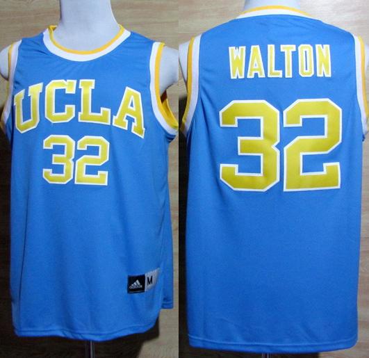 UCLA Bruins 32 Bill Walton Blue College Basketball NCAA Jerseys