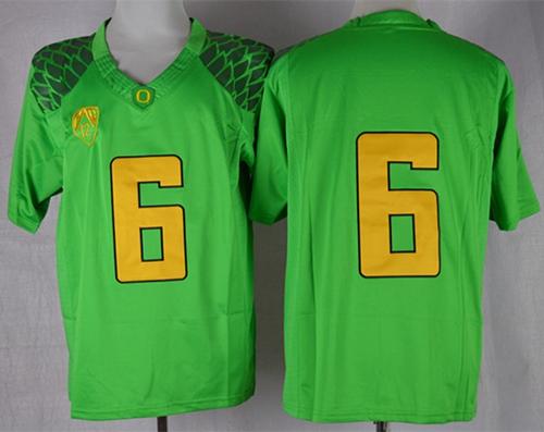 Oregon Ducks #6 Charles Nelson Green Limited Stitched NCAA Jersey