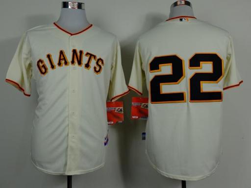 San Francisco Giants 22 Will Clark Cream Home Cool Base Stitched Baseball Jersey
