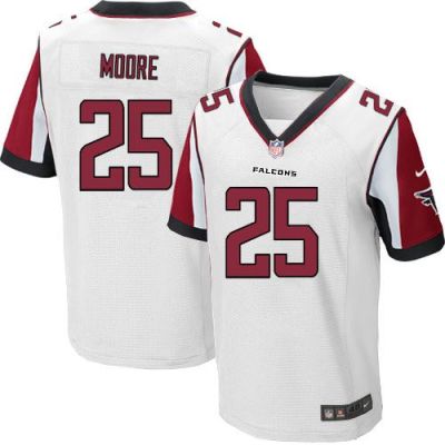 Nike Atlanta Falcons #25 William Moore White Men's Stitched NFL Elite Jersey