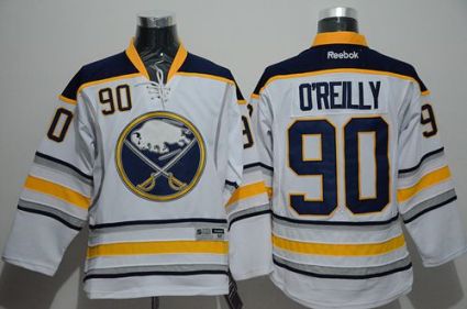 Buffalo Sabres #90 Ryan O'Reilly White Stitched NHL Jersey