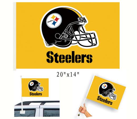 Pittsburgh Steelers Car Flag Game Flag