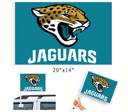 Jacksonville Jaguars Car Flag Game Flag