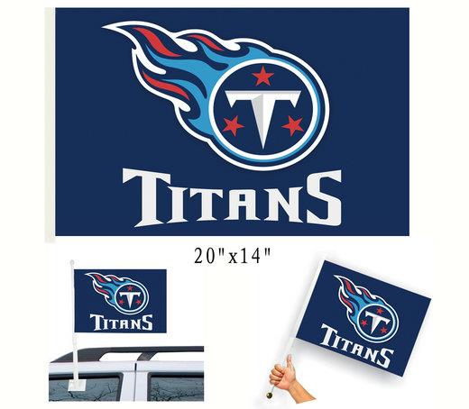 Tennessee Titans Car Flag Game Flag