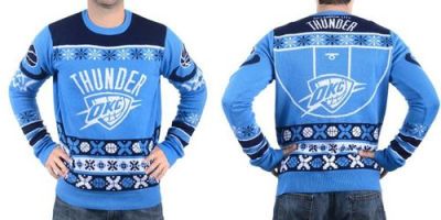 Oklahoma City Thunder Men's NBA Ugly Sweater