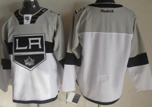 Los Angeles Kings Blank White Grey 2015 Stadium Series Stitched NHL Jersey