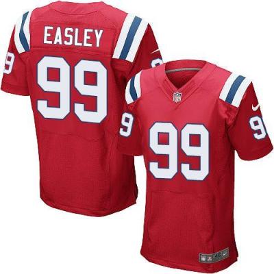 Nike New England Patriots #99 Dominique Easley Red Alternate Men's Stitched NFL Elite Jersey