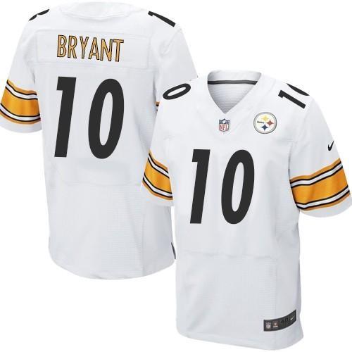 Nike Pittsburgh Steelers #10 Martavis Bryant White Men's Stitched NFL Elite Jersey