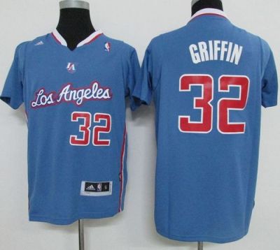 Los Angeles Clippers #32 Blake Griffin Light Blue Pride Swingman Stitched NBA Jersey