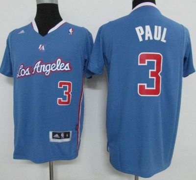 Los Angeles Clippers #3 Chris Paul Light Blue Pride Swingman Stitched NBA Jersey