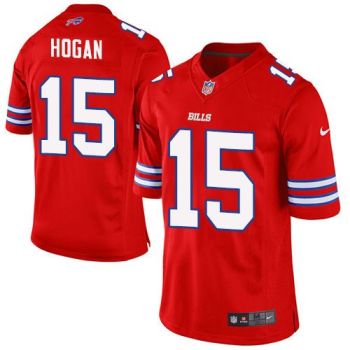 Nike Buffalo Bills #15 Chris Hogan Red Men's Stitched NFL Elite Rush Jersey