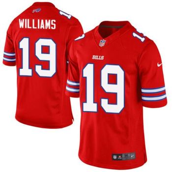 Nike Buffalo Bills #19 Mike Williams Red Men's Stitched NFL Elite Rush Jersey