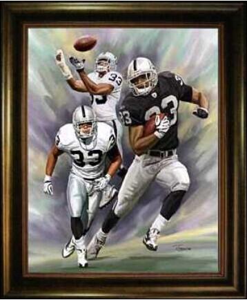 Oakland Raiders #33 NFL Paints