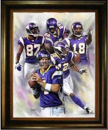Minnesota Vikings Team NFL Paints-003