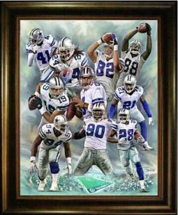 Dallas Cowboys Team NFL Paints-002