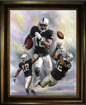 Oakland Raiders #12 Ken Stabler NFL Paints