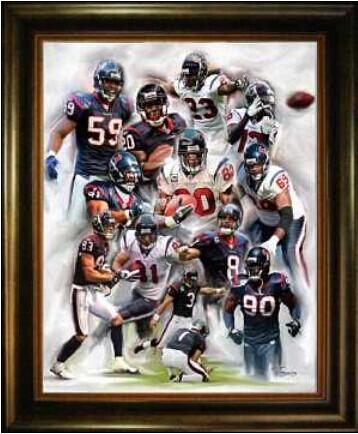 Houston Texans Team NFL Paints
