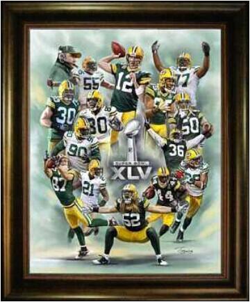 Green Bay Packers Team NFL Paints-005