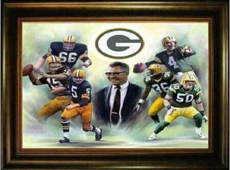 Green Bay Packers Team NFL Paints-007