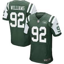 Nike New York Jets #92 Leonard Williams Green Elite NFL Jerseys