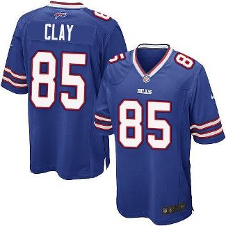 Youth Nike Buffalo Bills #85 Charles Clay Royal Blue Team Color Stitched NFL New Elite Jersey