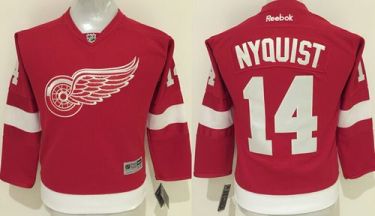 Youth Detroit Red Wings #14 Pavel Datsyuk Red Home Stitched NHL Jersey