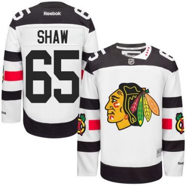 Youth Chicago Blackhawks #65 Andrew Shaw White 2016 Stadium Series Stitched NHL Jersey