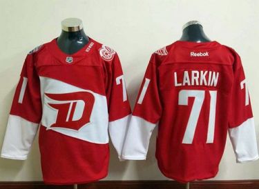 Detroit Red Wings #71 Dylan Larkin Red 2016 Stadium Series Stitched NHL Jersey