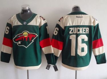 Minnesota Wild #16 Jason Zucker Green 2016 Stadium Series Stitched NHL Jersey
