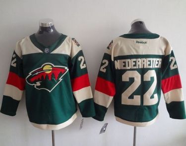 Minnesota Wild #22 Nino Niederreiter Green 2016 Stadium Series Stitched NHL Jersey
