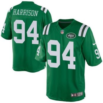 Nike New York Jets #94 Damon Harrison Green Men's Stitched NFL Rush Jersey