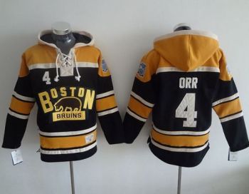 Boston Bruins #4 Bobby Orr Black 2016 Winter Classic NHL Hoodie