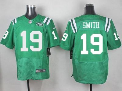 Nike Jets #19 Devin Smith Green Men's Stitched NFL Elite Rush Jersey