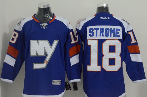 New York Islanders #18 Ryan Strome Blue 2014 Stadium Series Stitched NHL Jersey
