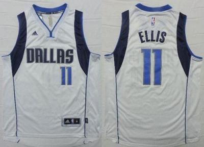 Dallas Mavericks #11 Monta Ellis White Revolution 30 Stitched NBA Jersey