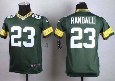 Youth Nike Green Bay Packers #23 Damarious Randall Green Stitched NFL Jersey