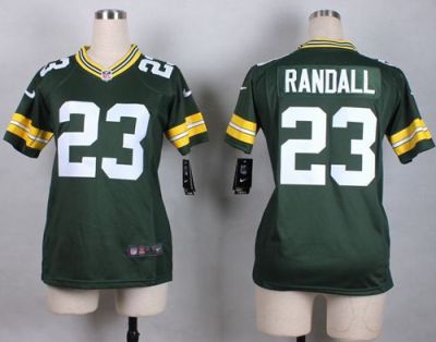 Women's Nike Green Bay Packers #23 Damarious Randall Green Stitched NFL Jersey