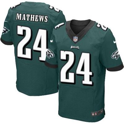 Nike Philadelphia Eagles #24 Ryan Mathews Green NFL Elite Jersey