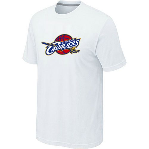 Cleveland Cavaliers Big & Tall Primary Logo White NBA T-Shirts