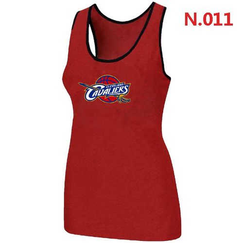 Women's NBA Cleveland Cavaliers Big & Tall Primary Logo Tank Top Red