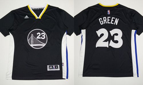 Warriors #23 Draymond Green Black New Alternate Stitched NBA Jersey