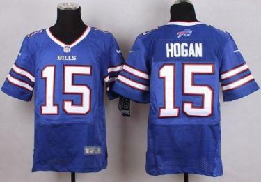 Nike Bills #15 Chris Hogan Royal Blue Team Color Men's Stitched NFL New Elite Jersey