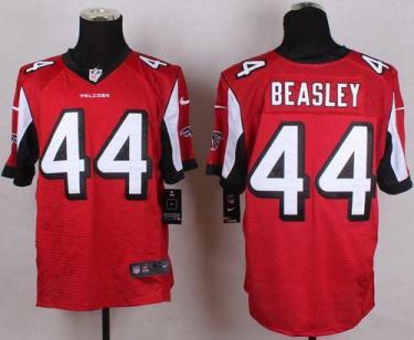 Nike Falcons #44 Vic Beasley Red Team Color Men's Stitched NFL Elite Jersey