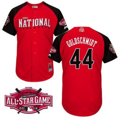 Diamondbacks #44 Paul Goldschmidt Red 2015 All-Star National League Stitched Baseball Jersey