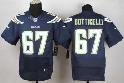 Nike Chargers #67 Cameron Botticelli Navy Blue Team Color Men's Stitched NFL New Elite Jersey