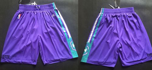 Charlotte Hornets Purple NBA Shorts