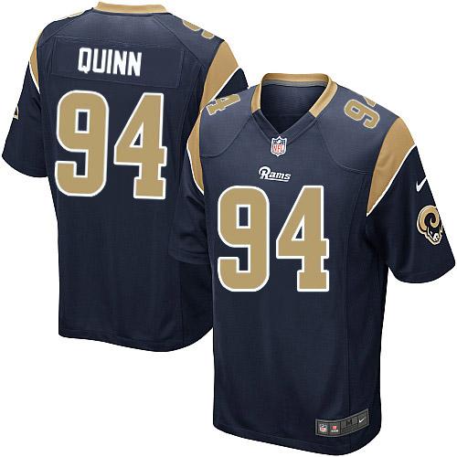 Youth Nike Rams #94 Robert Quinn Navy Blue Team Color Stitched NFL Jersey