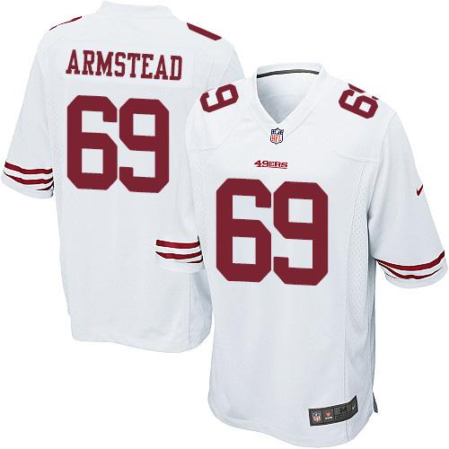 Youth Nike 49ers #69 Arik Armstead White Stitched NFL Jersey